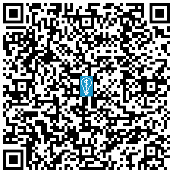 QR code image to open directions to Cleveland Dental Associates in Cleveland, TX on mobile